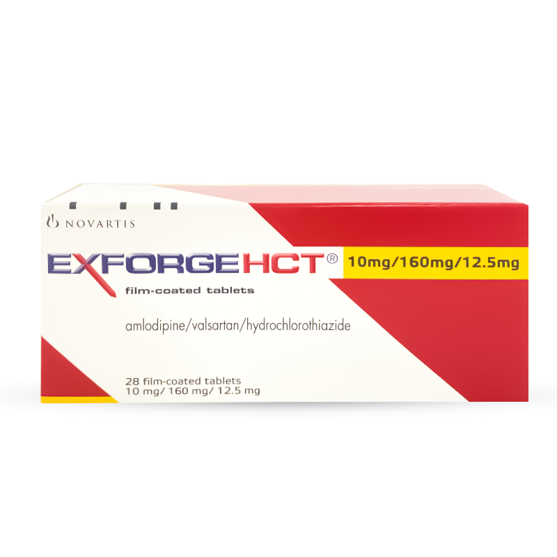 EXFORGE HCT 10MG/160MG/12.5MG 28 TABLETS | Rosh Pharmacy